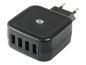 Preview: Netzteil USB CONCEPTRONIC 240V - 4Port 25W