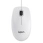 Preview: Maus Logitech B100 Optical Wheel Mouse USB weiß