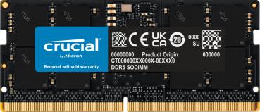 SO-DDR5 16GB PC 4800 CL40  Crucial Value 1,1V retail