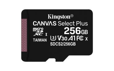 microSDXC 256GB Kingston Canvas Select +