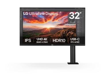 Preview: TFT32 81.3cm LG UltraFine Ergo 32UN880K-B