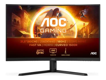 TFT32 81,3cm AOC Gaming CQ32G4VE 2560x1440 QHD 180 Hz
