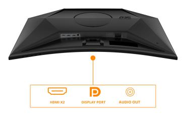 Preview: TFT32 81,3cm AOC Gaming CQ32G4VE 2560x1440 QHD 180 Hz