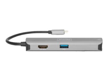 Dockingstation USB-C Digitus - USB - RJ45 - HDMI