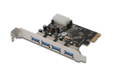 I/O PCIe -> 4x USB3.0 DIGITUS