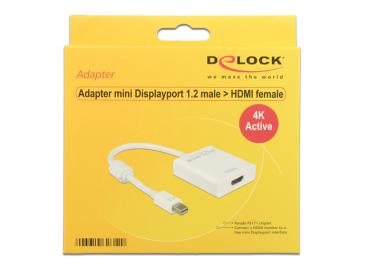 DisplayPort mini -> HDMI-Bu. 0,18m 62612 4K Active