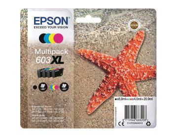 Tinte Epson 603XL 4er Multipack Schwarz, Gelb, Cyan, Magent