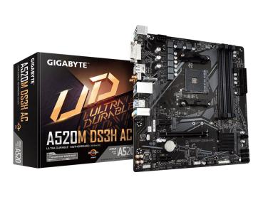 MB AM4 Gigabyte A520M DS3H AC