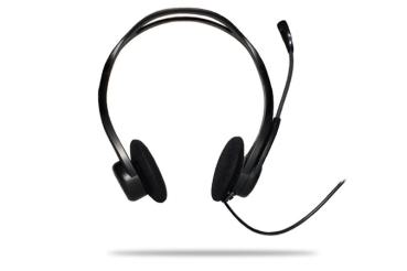 Preview: Headset Logitech PC 960 USB - Headset - On-Ear
