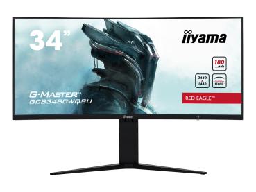 TFT34 86.4 Iiyama G-MASTER Red Eagle GCB3480WQSU-B1 curved