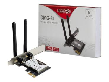 WLAN PCIe Inter-Tech DMG-31 - Netzwerkadapter