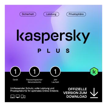 Kaspersky Plus 1 Gerät ESD