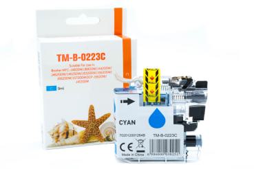Tinte Brother LC223C - Cyan - Kompatibel