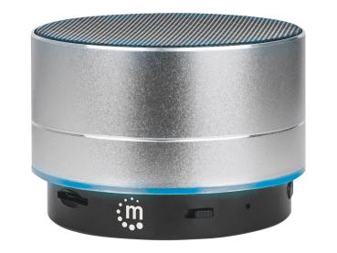 Bluetooth Speaker Manhattan Metallic LED-Bluetooth-Lautsprec