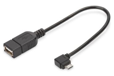 OTG USB Digitus Typ A -> Micro-USB Kabel