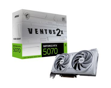 GeForce® RTX 5070 MSI VENTUS 2X OC White