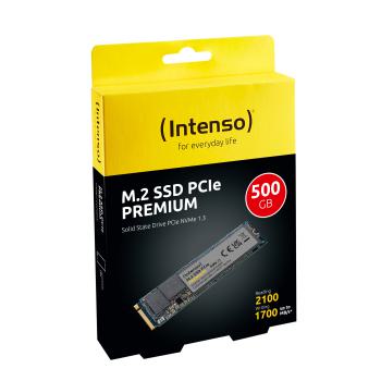 Preview: SSD M.2 NVMe 500GB Intenso PREMIUM