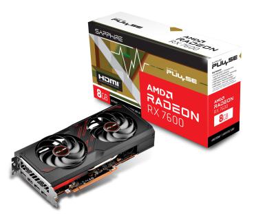AMD RADEON RX 7600 SAPPHIRE Pulse 8GB