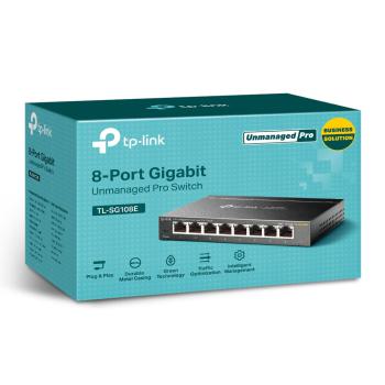 Switch 1000MBit 8-Port TP-Link TL-SG108E