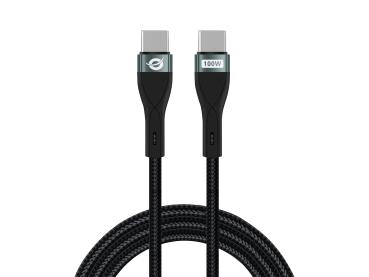 USB-C -> USB-C Kabel 1,2m Conceptronic 100W/QC