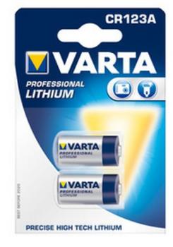VARTA Photo CR123A Lithium 3V (2-Pack)