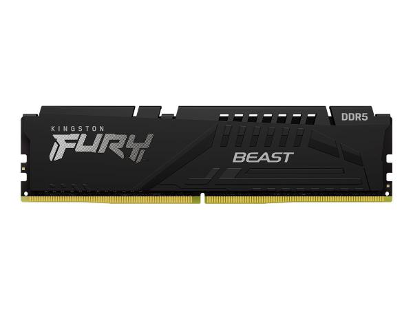 32GB DDR5 2x16GB PC 6000 Kingston FURY Beast KF560C40BBK2-32