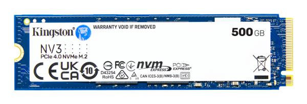 SSD M.2 NVMe 500GB Kingston NV3