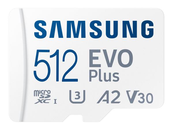 microSDXC 512GB Samsung Evo Plus UHS-I