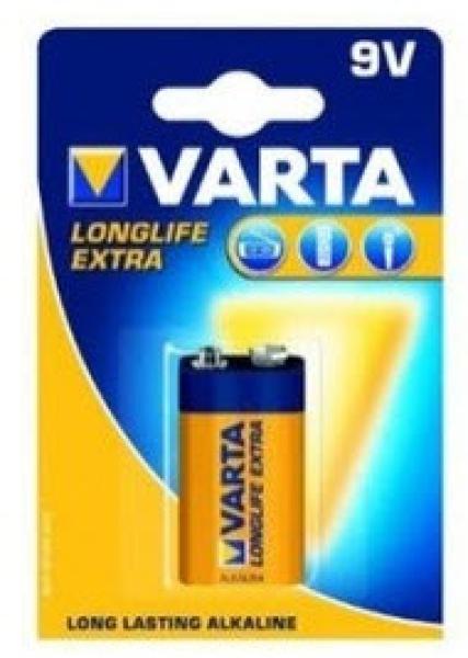 9V Block Batterie Varta Longlife 04122