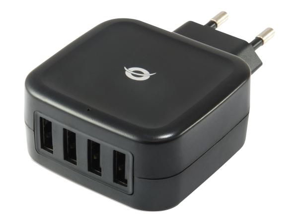 Netzteil USB CONCEPTRONIC 240V - 4Port 25W