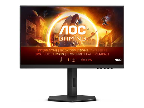 TFT27 68,6cm AOC Gaming 27G4X - G4 Series Gaming 180Hz Sp.