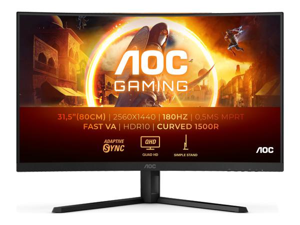 TFT32 81,3cm AOC Gaming CQ32G4VE 2560x1440 QHD 180 Hz