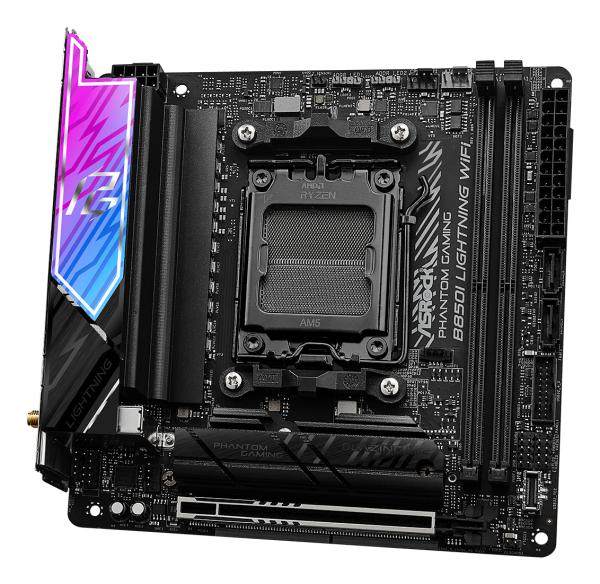 MB AM5 ASRock B850I Phantom Gaming Lightning