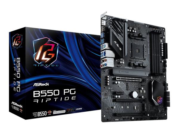 MB AM4 ASRock B550 PG Riptide ATX