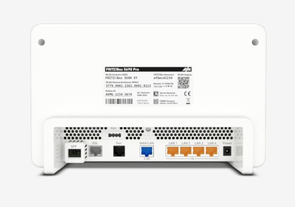 AVM FRITZ!Box 5690 Pro, Wi-Fi 7 (802.11be)