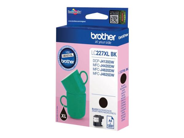 Tinten Brother LC227XLBK Schwarz