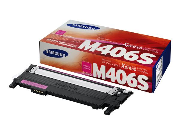 Toner Samsung CLT-M406S magenta 1000Seiten