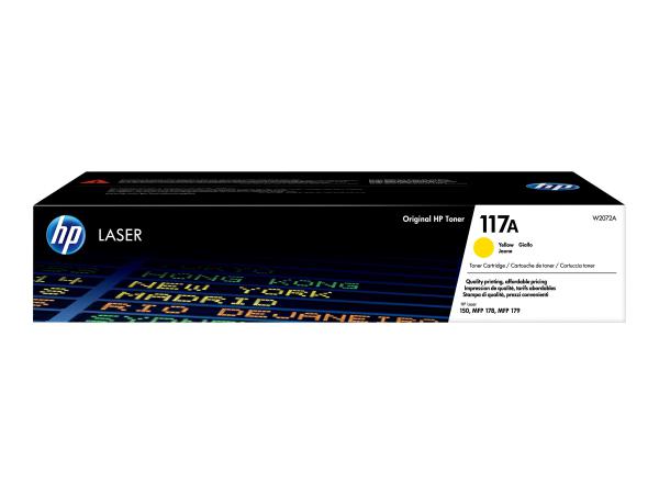 Toner HP 117A - Gelb - Original - (W2072A)