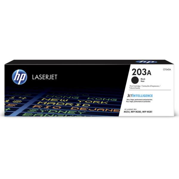 Toner HP CF540A - 203A Original Schwarz