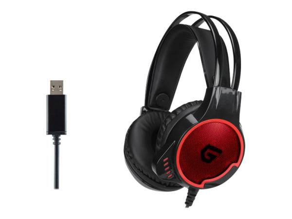 Headset Conceptronic ATHAN USB 7.1 Lautstärkeregulierung 2m