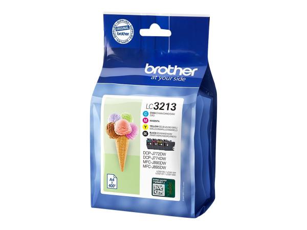 Tinte Brother LC-3213 Multipack 4er kompatibel
