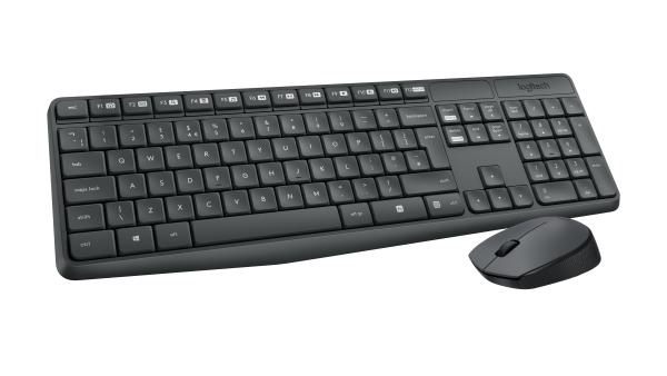 Desk Logitech Cordless Desktop MK235