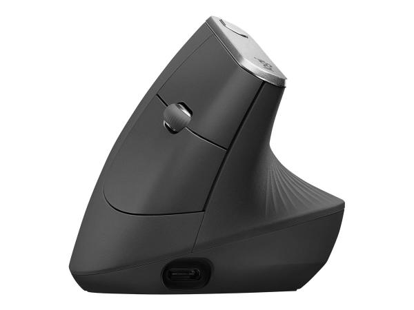 Maus Logitech Wireless Mouse MX Vertical ergonomisch black