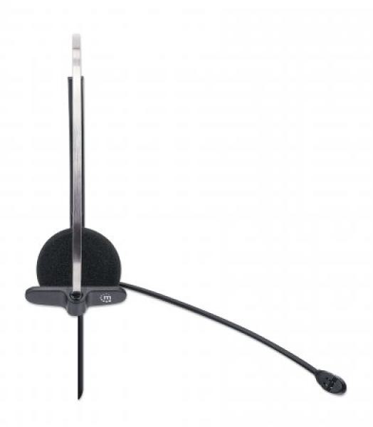 Manhattan Mono On-Ear Headset USB