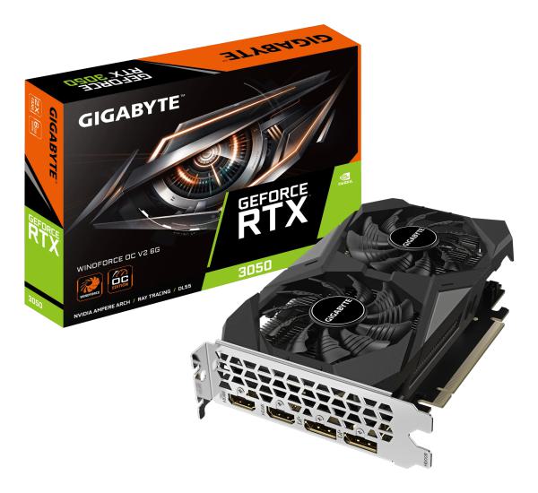 GeForce® RTX 3050 Gigabyte 6GB Windforce