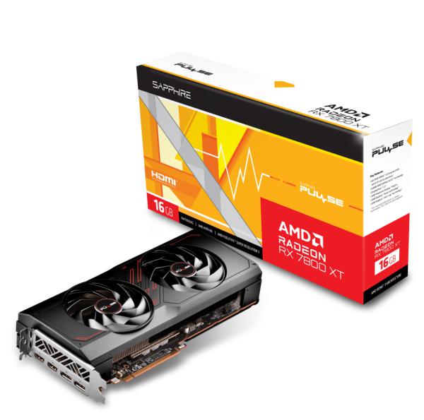 AMDRadeon  RX 7800XT Sapphire 16GB Pulse Gaming