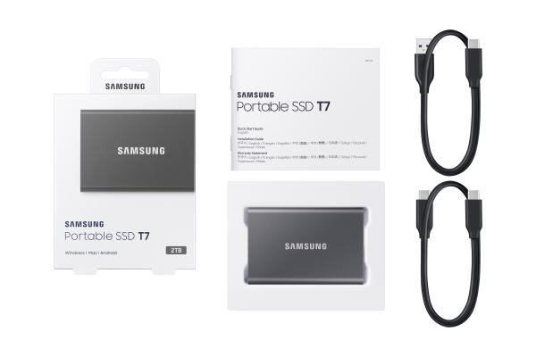 SSD Ext. 2TB Samsung T7 MU-PC2T0T