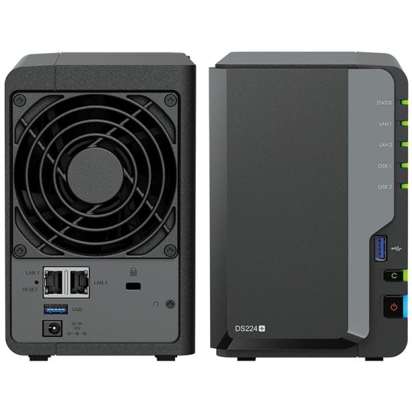 Synology DiskStation DS224+ 2 Bay Dekstop NAS