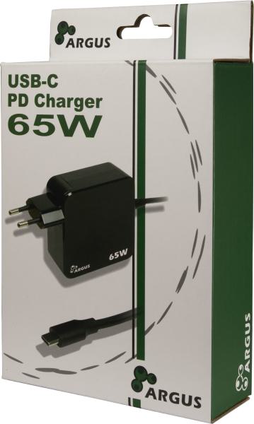 Netzteil USB-C -Inter-Tech PD-2065  65 Watt  PD 3.0