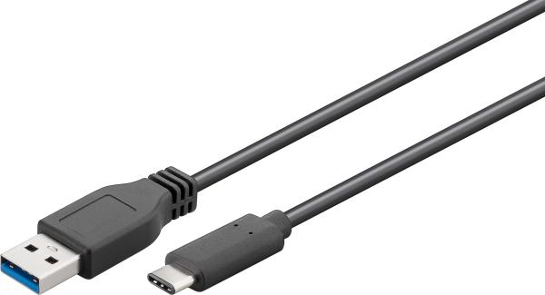 USB-C -> USB-A Kabel 2m Goobay 71221